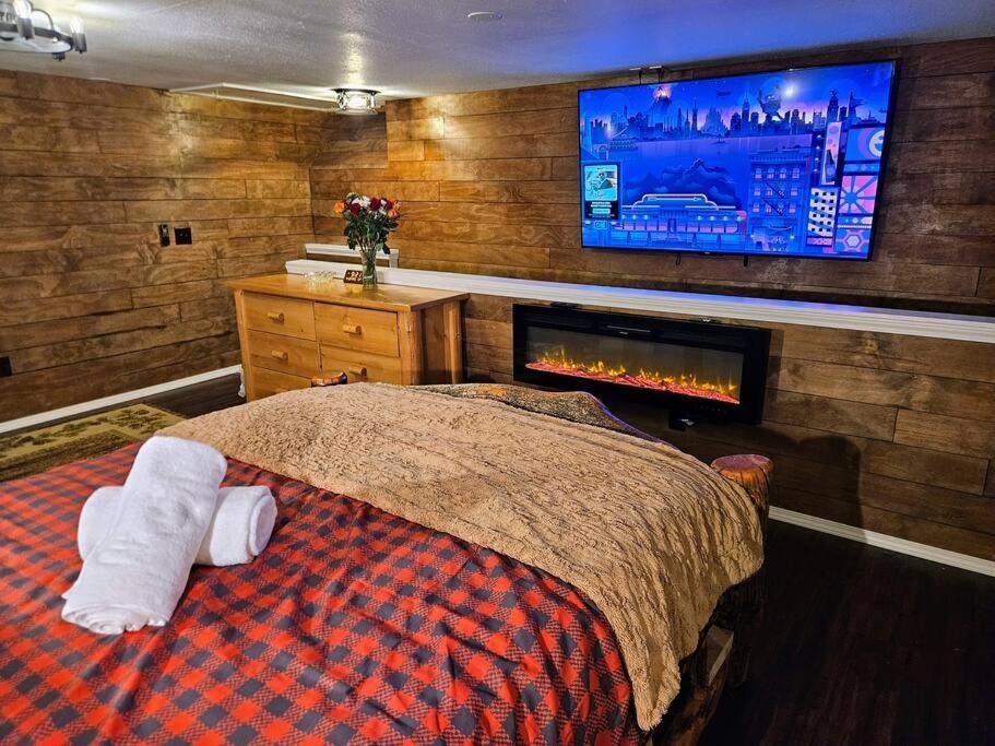 Private Cabin- Breakfast - Double Tub - 75In Tv - Sup - Washer Dryer - Bbq West Point Zewnętrze zdjęcie
